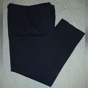 Chico's Black Knit Pants Sz 2 L-12